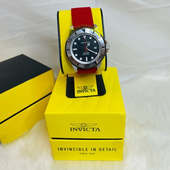 New Invicta  Pro Diver Automatic Men’s Watch 44 mm Red - Picture 8 of 11